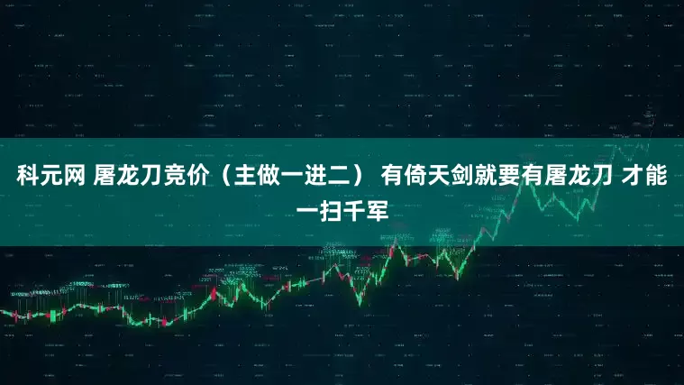 科元网 屠龙刀竞价（主做一进二） 有倚天剑就要有屠龙刀 才能一扫千军